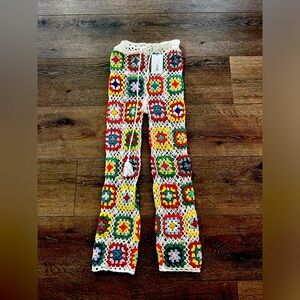 Knit 70s pants